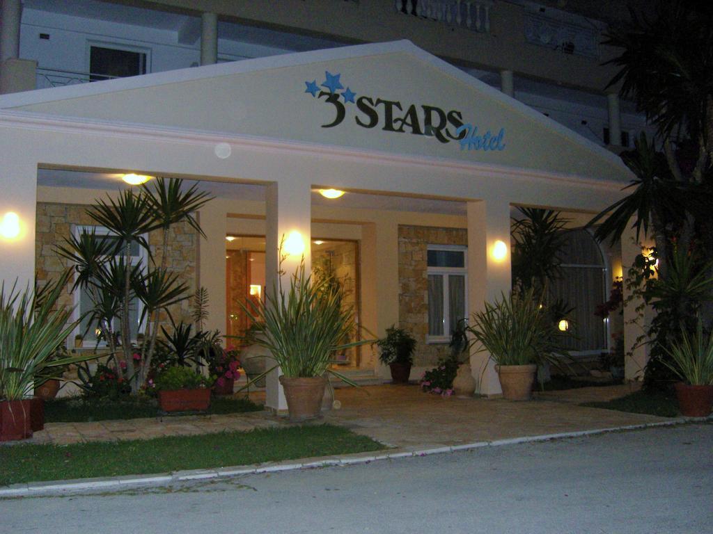 Three Stars Beach Hotel Moraḯtika Exterior foto